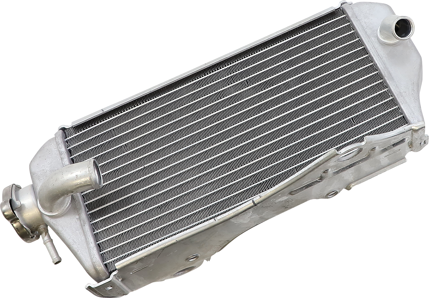 Moose Offroad OEM replacement radiator for Honda vehicles, part 19010862, showing the radiator with core and mounting brackets.