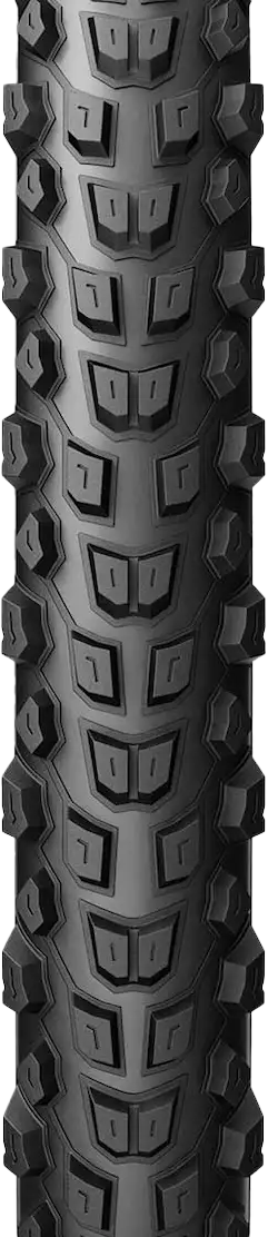 Pirelli Scorpion™ E-MTB S tire for 27.5-inch bikes, 2.6-inch width, durable rubber tread for mountain biking.