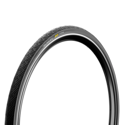 PIRELLI Angel™ DT Urban bike tire 700x35C (37-622) with 23C tread for city cycling, featuring durable rubber and urban tread pattern.