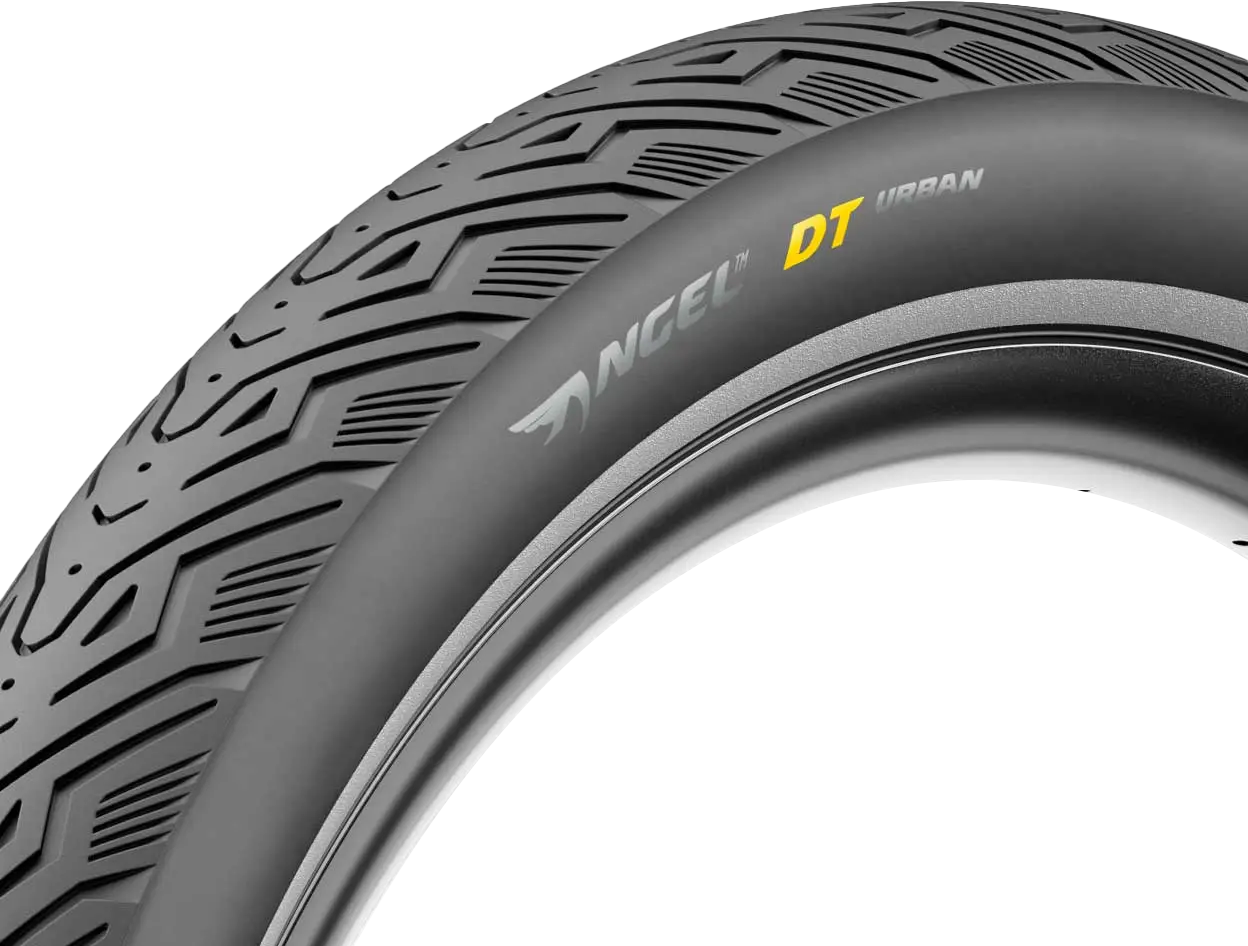 PIRELLI Angel™ DT Urban bicycle tire 700 x 50C (52-622), designed for city riding with durable urban grip and puncture resistance.