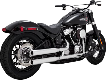 VANCE & HINES, Vance & Hines Eliminator 300 Slip-On Mufflers with PCX™ Technology - Chrome 16312