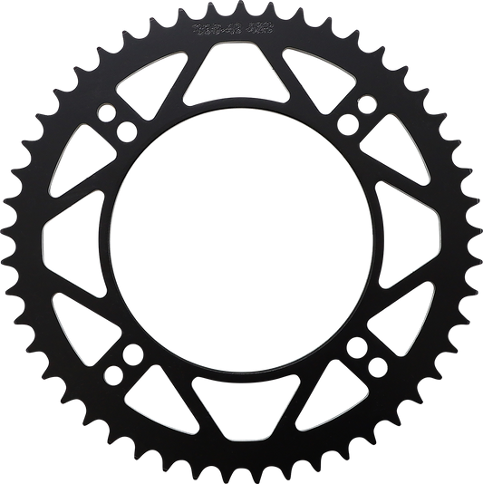 Moose Offroad rear sprocket with 49 teeth for Husqvarna and KTM motorcycles, part #1210-895-49-STL, shown in black with gear teeth.