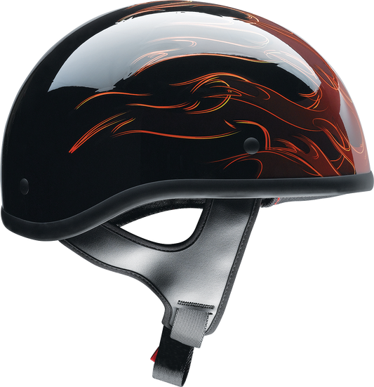 Z1R, Z1R CC Beanie Helmet - Hellfire Red, XS by Z1R Part 0103-1324