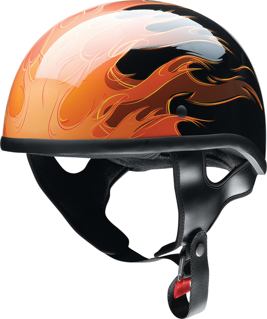 Z1R, Z1R CC Beanie Helmet - Hellfire Orange - Small by Z1R Part 0103-1346