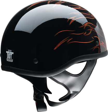 Z1R, Z1R CC Beanie Helmet - Hellfire Orange - Small by Z1R Part 0103-1346