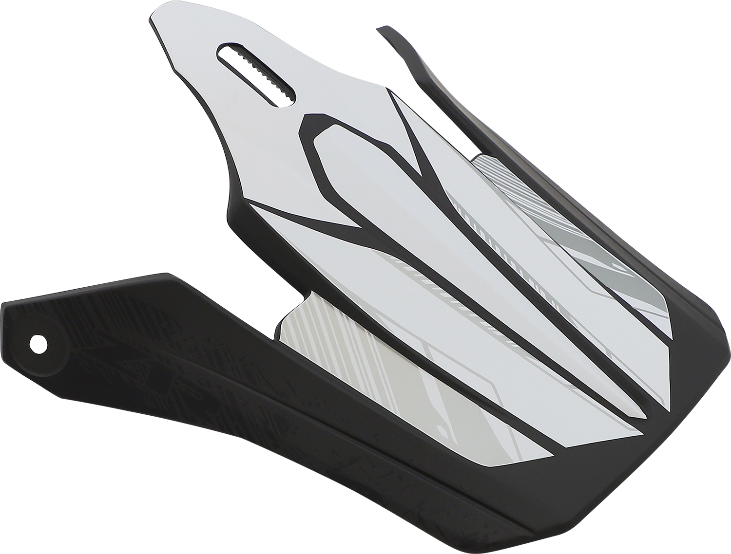 Z1R Youth F.I. Visor Kit in Fractal Matte Black and Blue, compatible with Z1R motorcycle helmets, shown on a white background.