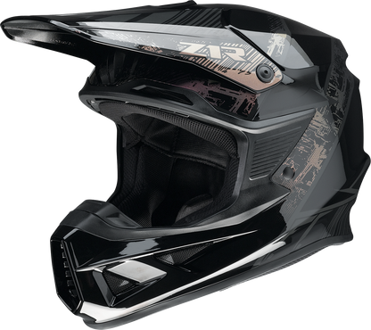 Z1R F.I. Fractal helmet with MIPS® technology in iridescent finish, large size, showing detailed helmet design and branding.
