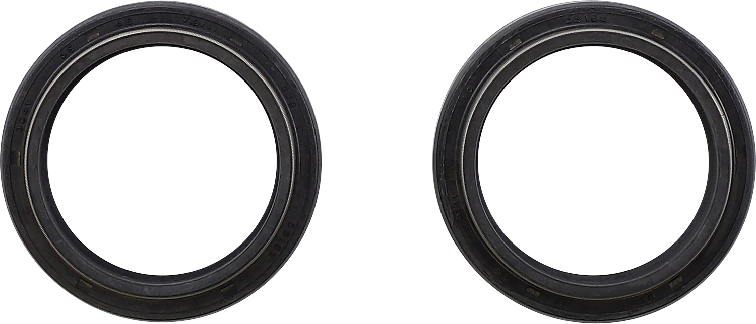 Moose Offroad Fork Seal Kit 55-163 for motorcycle front suspension, showing seals and components for durability and performance.