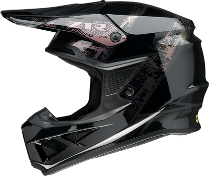 Z1R Z1R F.I. Fractal helmet with iridescent finish, large size, featuring MIPS® technology for added safety.