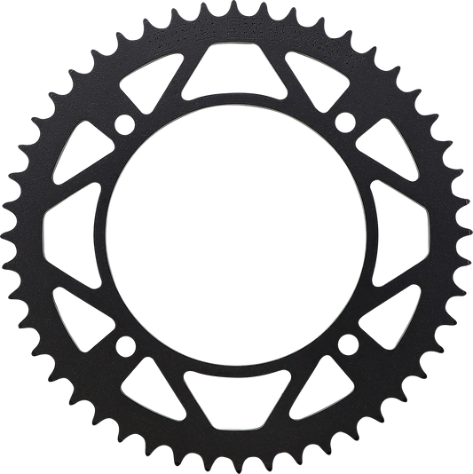 MOOSE OFFROAD 48-tooth rear sprocket for Husqvarna and KTM dirt bikes, made of durable steel for off-road riding.