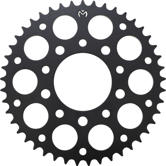 Moose Offroad steel rear sprocket for Honda, 45-tooth, durable offroad motorcycle part with part number 1210-1332-45-ST.