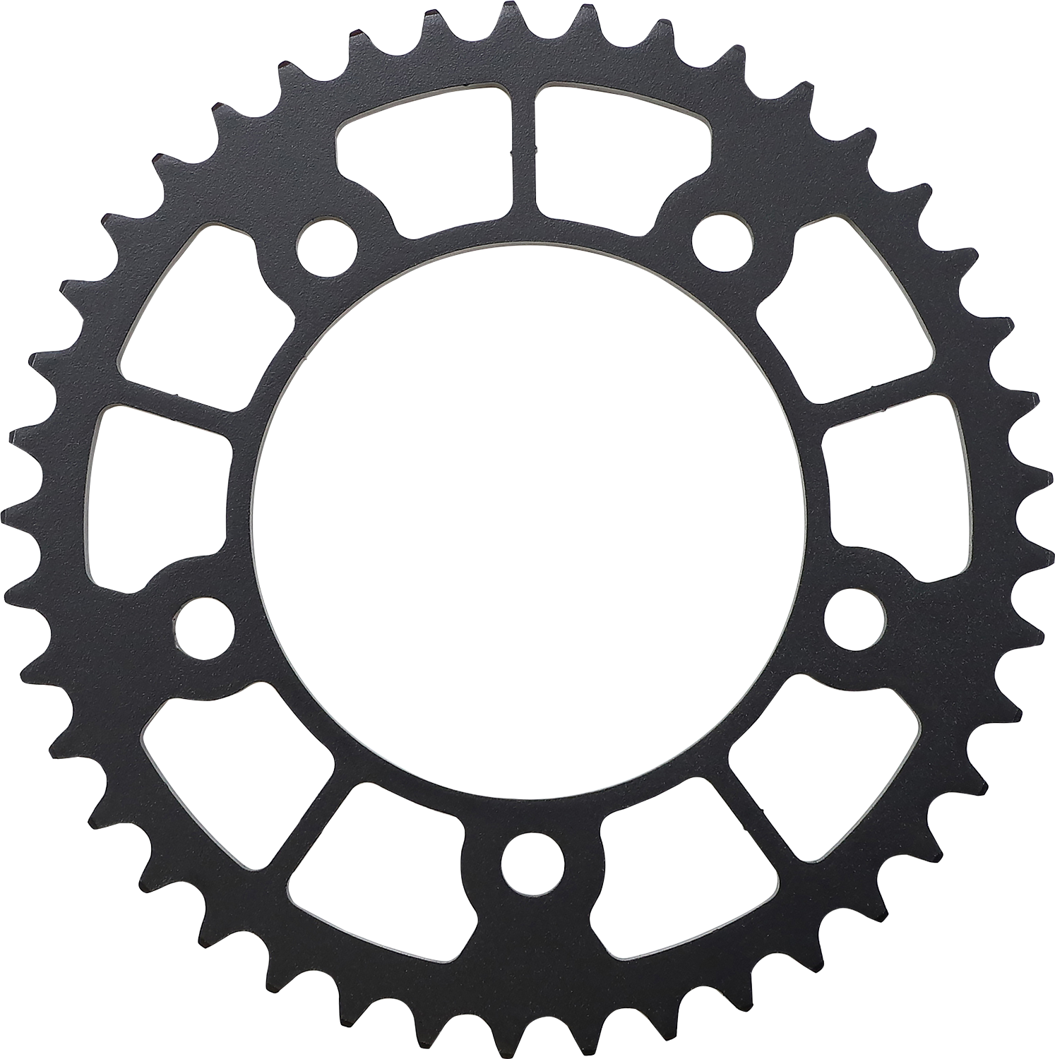 Moose Offroad 41-tooth rear sprocket for Honda bikes, durable steel construction, detailed close-up of gear teeth.
