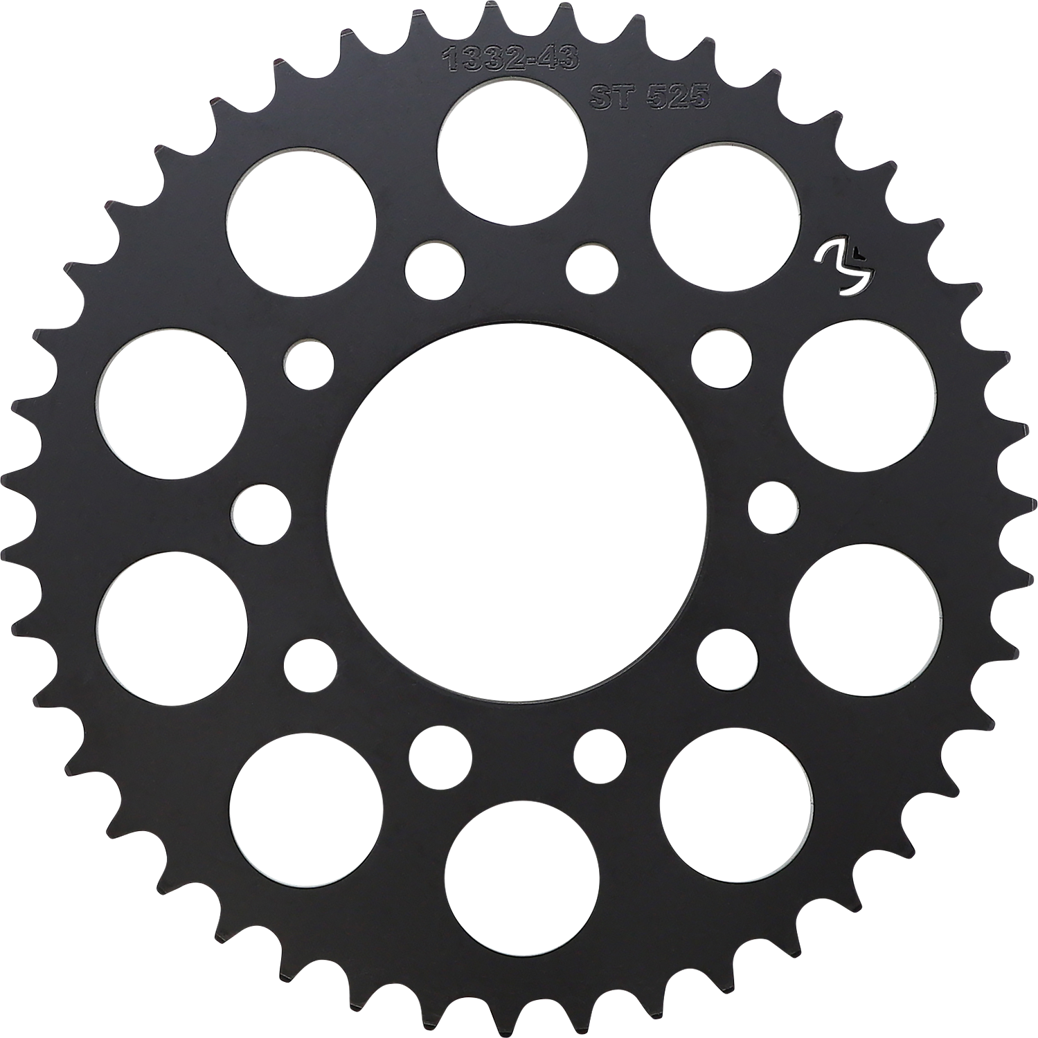 MOOSE OFFROAD Steel Rear Sprocket for Honda - 43 Tooth 1210-1332-43-ST