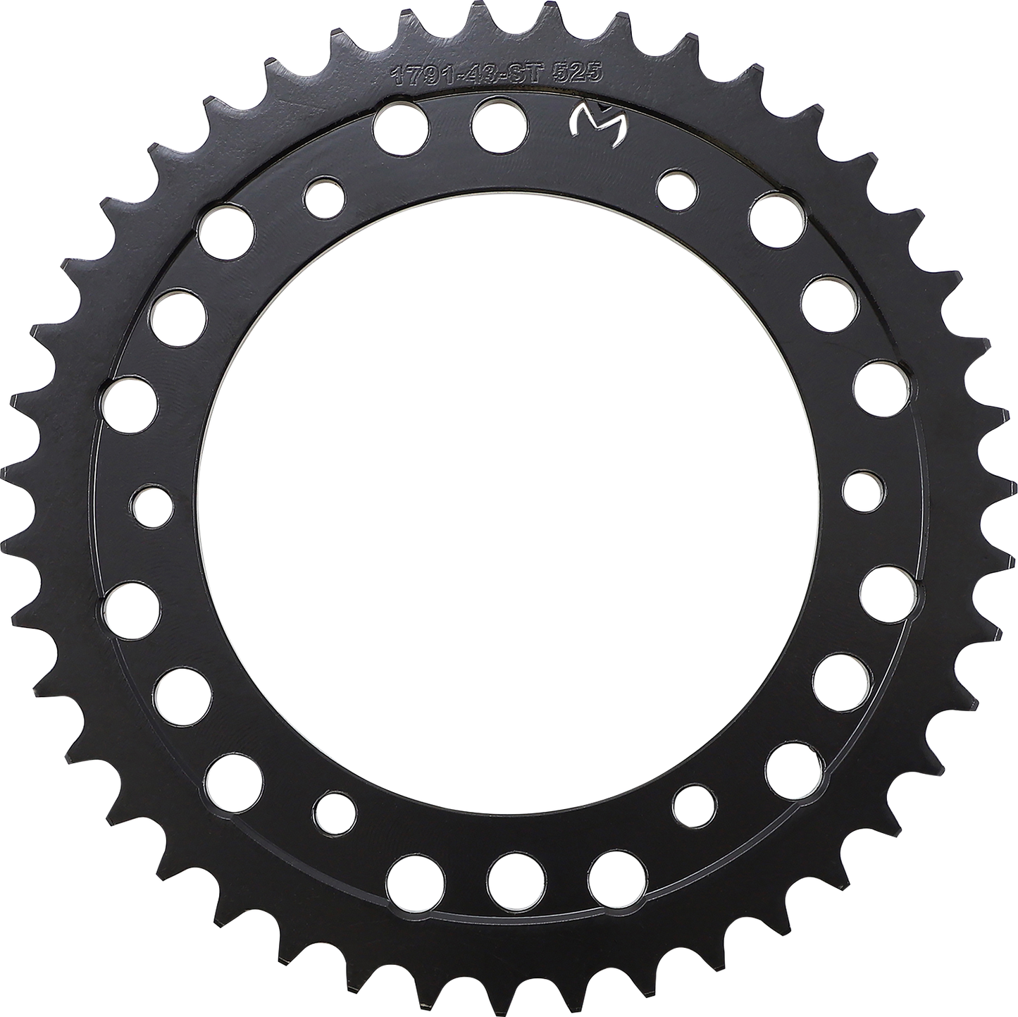 MOOSE OFFROAD Rear Sprocket - 43 Tooth for Suzuki DR650 SE (Part Number 1210-1791-43-ST)