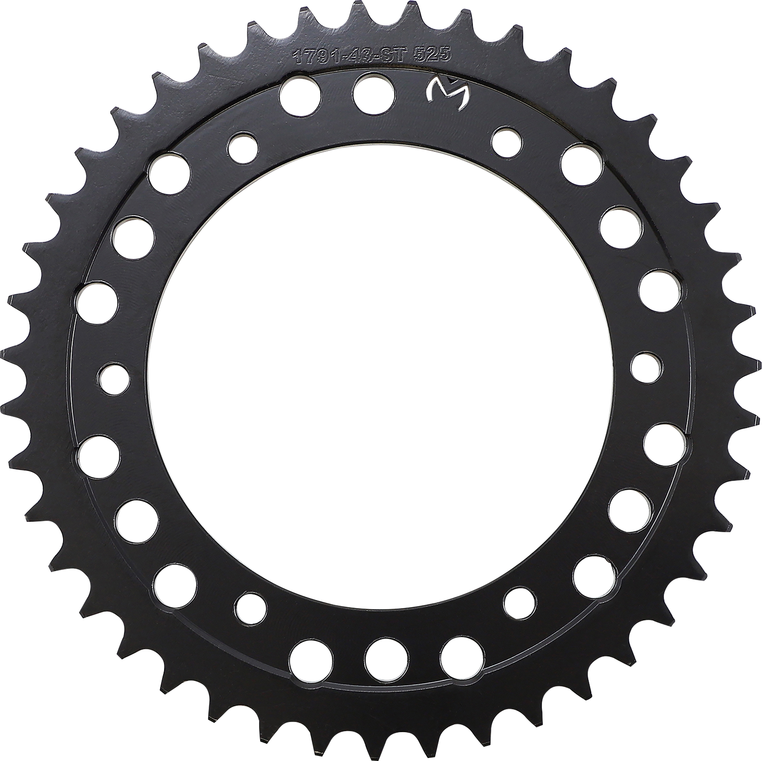 MOOSE OFFROAD Rear Sprocket - 43 Tooth for Suzuki DR650 SE (Part Number 1210-1791-43-ST)