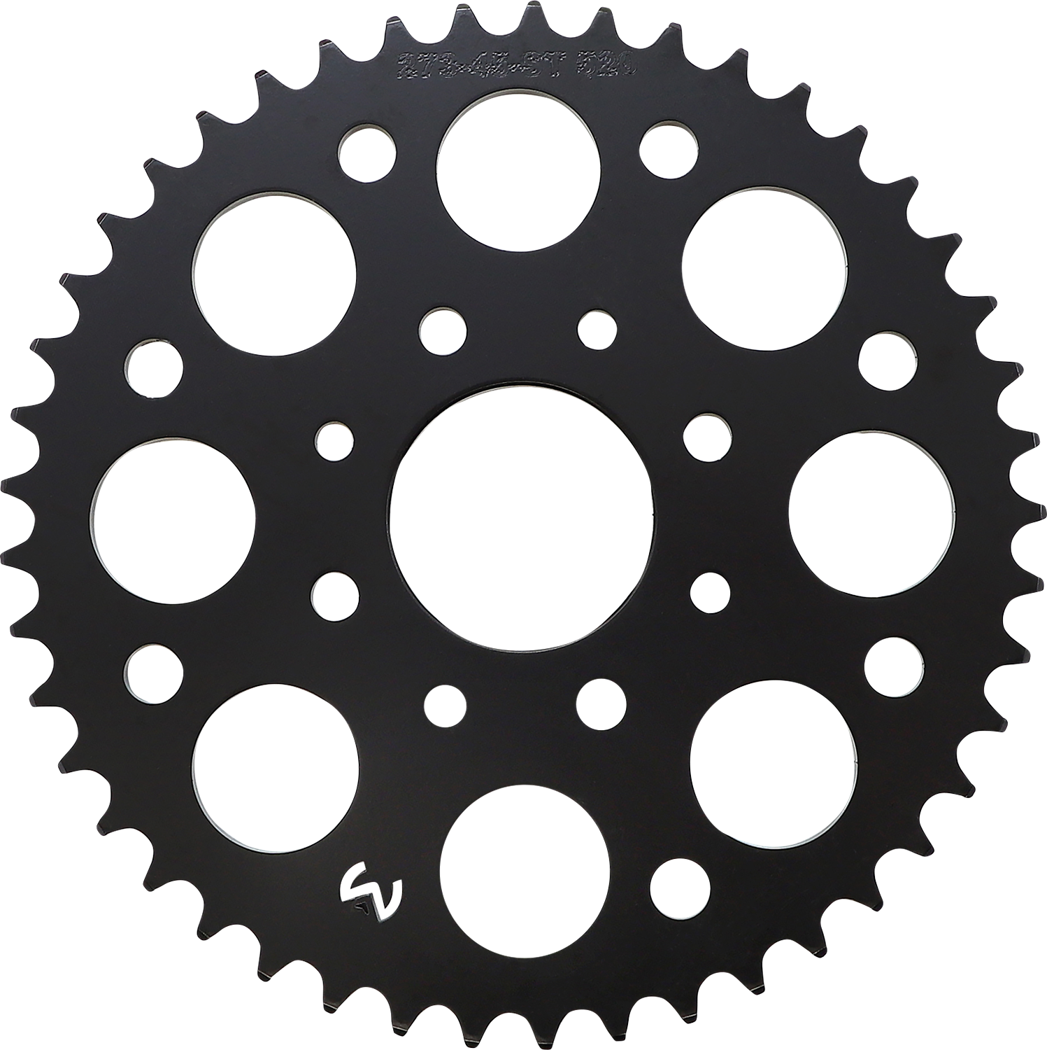 MOOSE OFFROAD steel rear sprocket for Honda, 45-tooth, durable offroad motorcycle part, part number 1210-273-45-ST