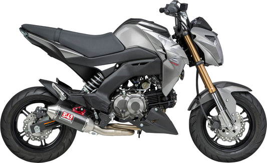 YOSHIMURA Yoshimura RS-2 Race full exhaust system with stainless steel and carbon fiber components for high-performance motorcycles.