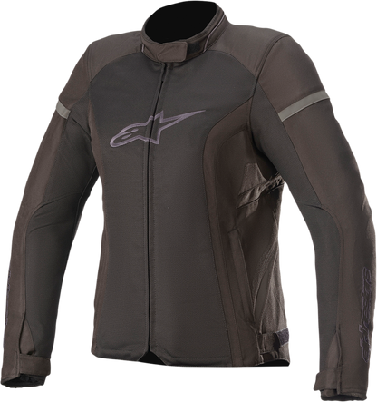 Black and gray ALPINESTARS Stella T-Kira v2 Air jacket in XL, featuring lightweight, breathable motorcycle jacket design.