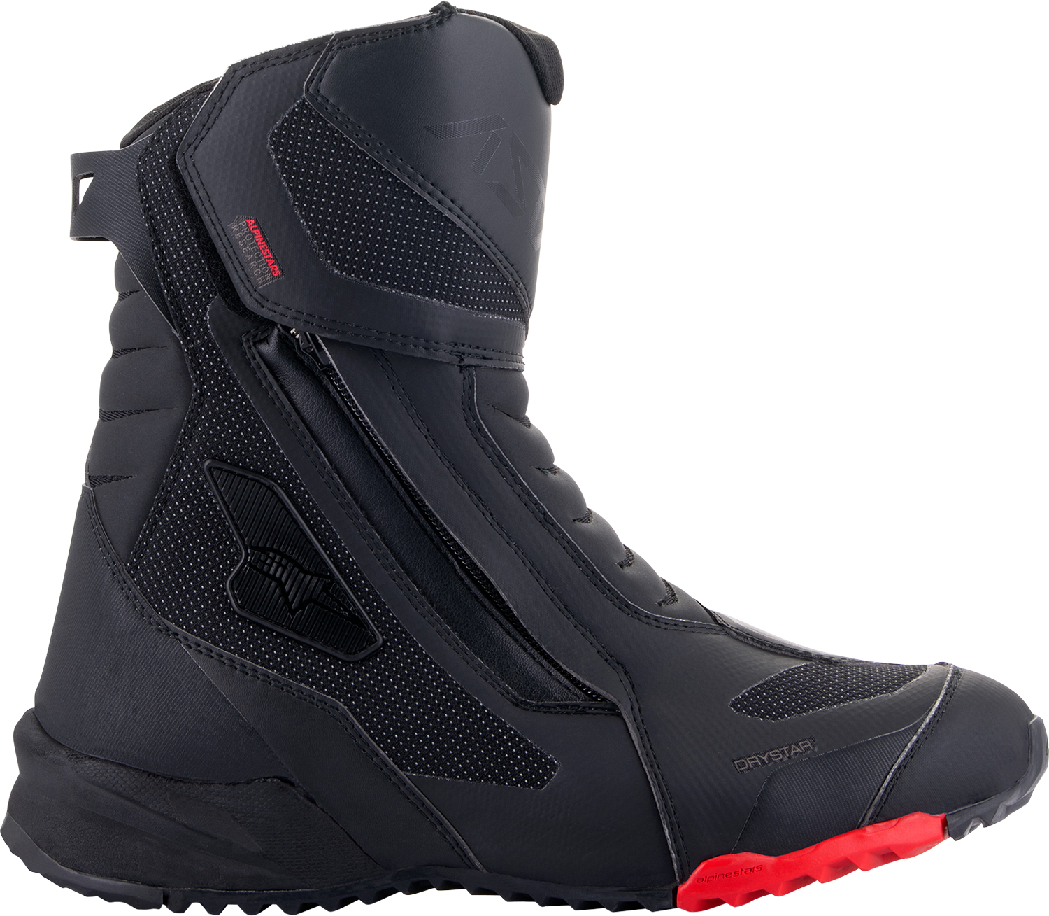 ALPINESTARS, Alpinestars Stella RT-7 Drystar® Motorcycle Boots - Black, US 5 / EU 36
