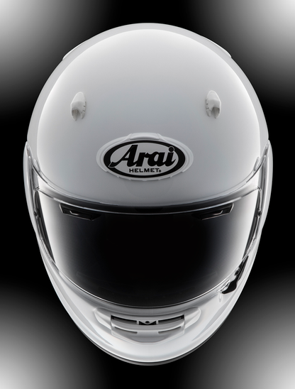 ARAi Helmets XG Chin Vent in Diamond White with part number 102075, designed for optimal airflow and helmet ventilation.