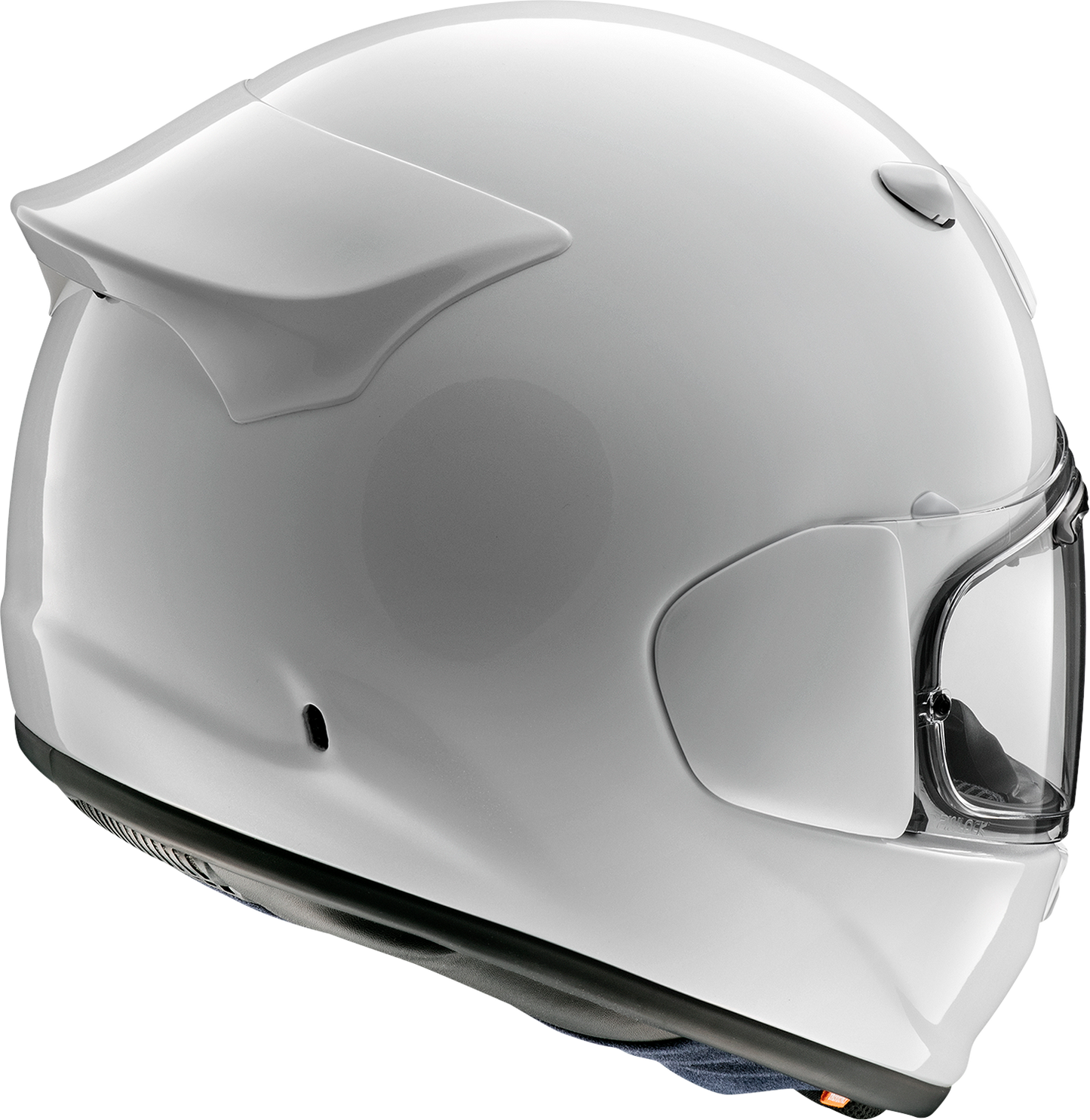 Arai Helmets Contour-X solid diamond white motorcycle helmet with advanced aerodynamics and communication system compatibility, size 2XL.