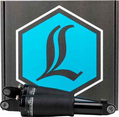 Legend Suspension AIR-A Tri-Glide Air Suspension Kit, 13.6 inch, with components for vehicle suspension system.