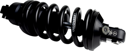 Legend Suspension Revo-A shock absorber for Harley Softail, 13.5-inch heavy-duty suspension part, shown in the image.