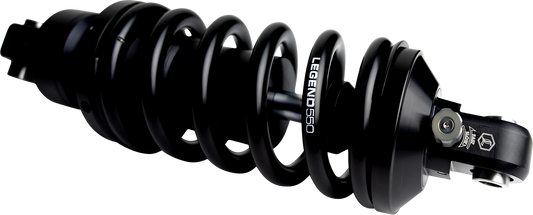 Legend Suspension Revo-A shock absorber for Harley Softail, heavy-duty 12.5-inch suspension component with durable build.