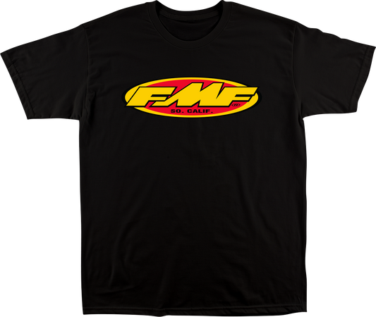 Black FMF The Don T-Shirt in Medium, featuring bold graphic design on the front and classic crew neck style.