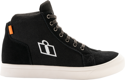 ICON Carga Boots in US 11 featuring genuine leather upper and safety features, showcasing rugged work boot design.