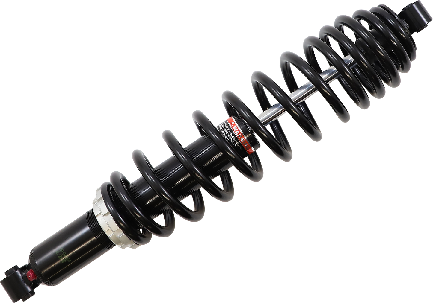 Moose Offroad rear heavy-duty gas shock for Polaris UTV, showing the durable shock absorber with mounting hardware.
