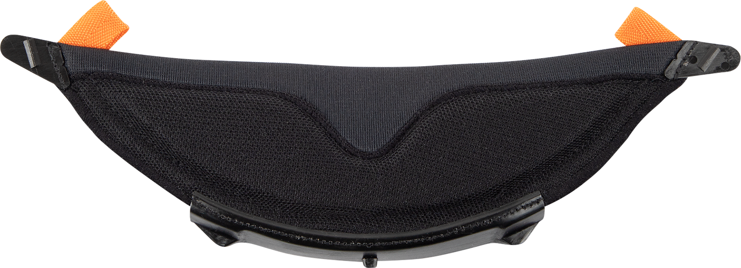 Arai Helmets Pro Breath Mask 08-2370, full coverage breath guard for motorcycle helmets, shown attached on a helmet.