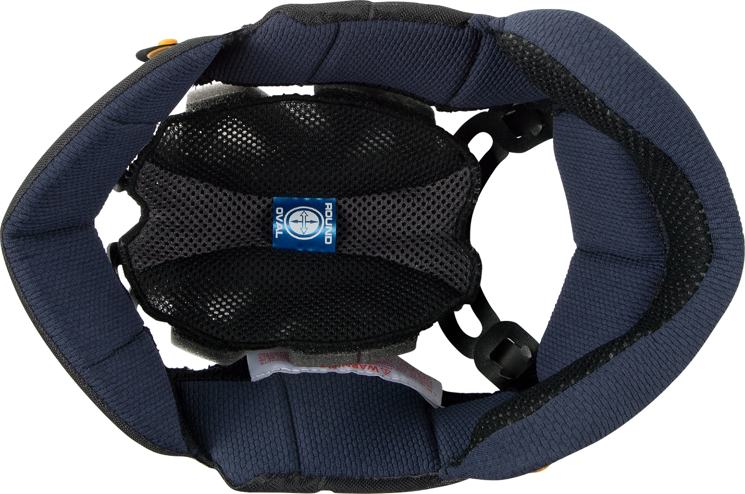 ARAİ HELMETS Quantum-X interior pad EP V 7mm, part #07-5828, showing close-up of padded interior for helmet comfort