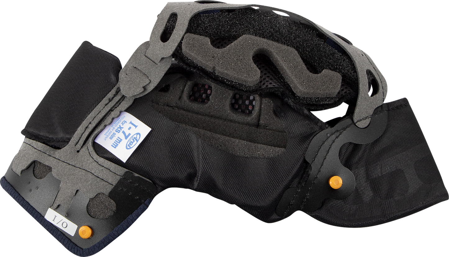 Interior pad EP I 7mm for ARAI Helmets Corsair-X, Signet-X, and Defiant-X shown in image 2725021.