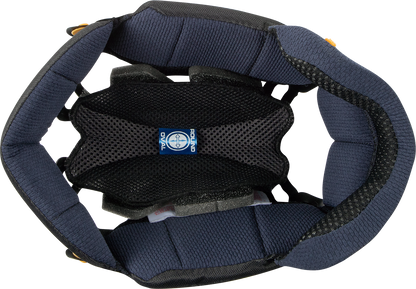 ARAi HELMETS Quantum-X interior pad EP II, 7mm thickness, close-up view showing foam padding for helmet comfort and fit.