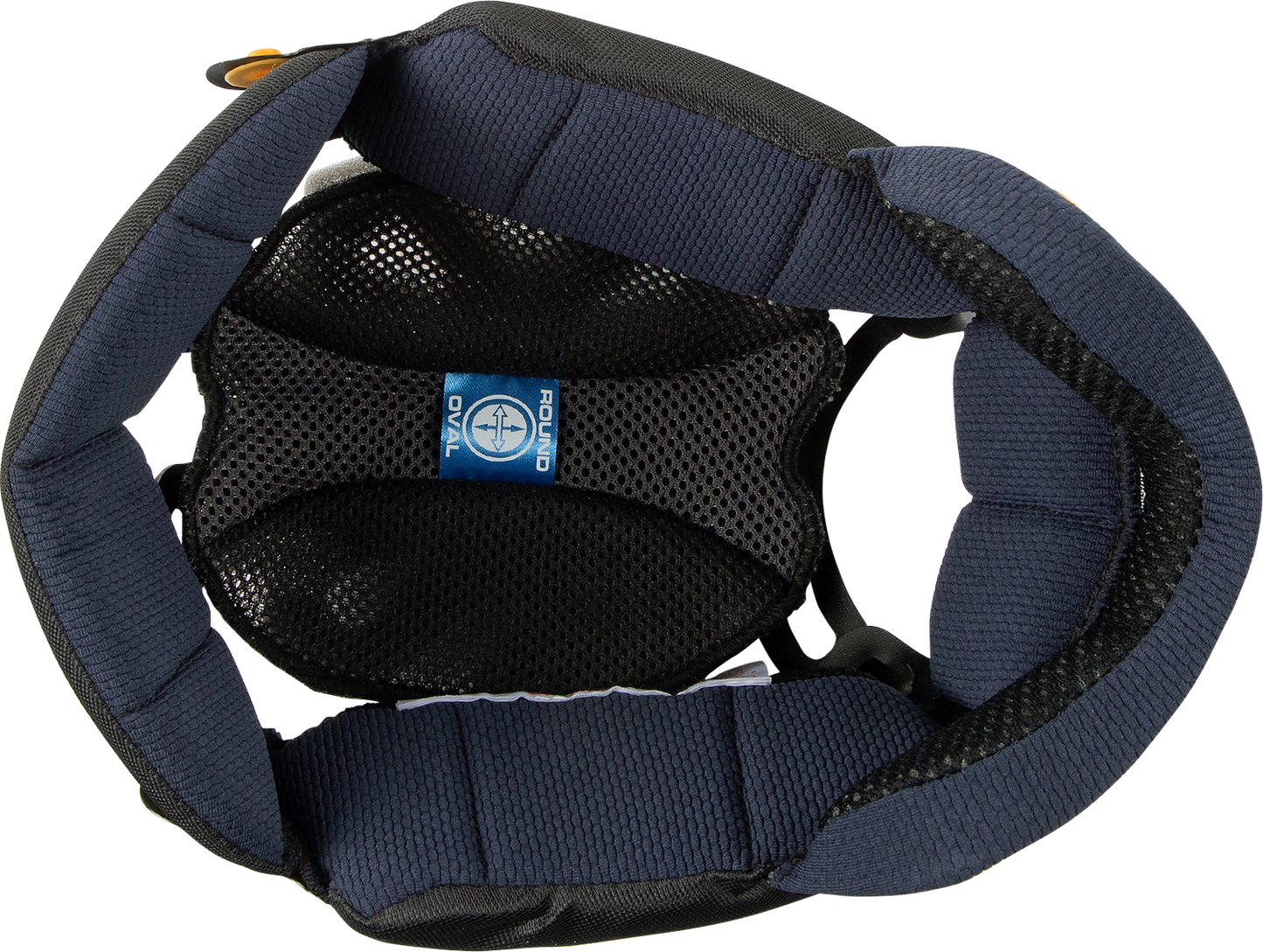 ARAi Helmets Quantum-X interior pad EP II, 10mm thickness, showing soft foam padding for helmet comfort and fit.