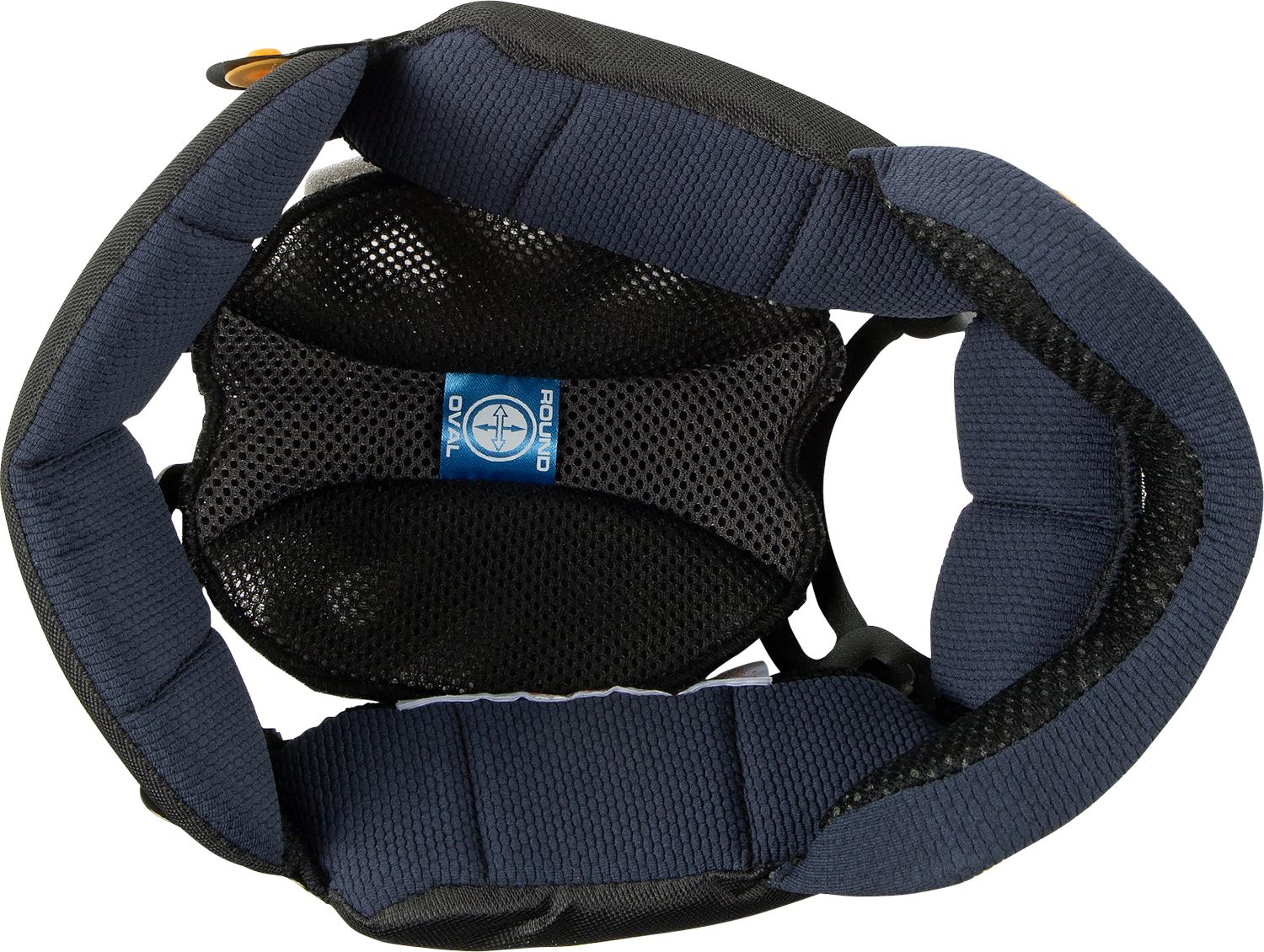 ARAi Helmets Quantum-X interior pad EP II, 10mm thickness, showing soft foam padding for helmet comfort and fit.