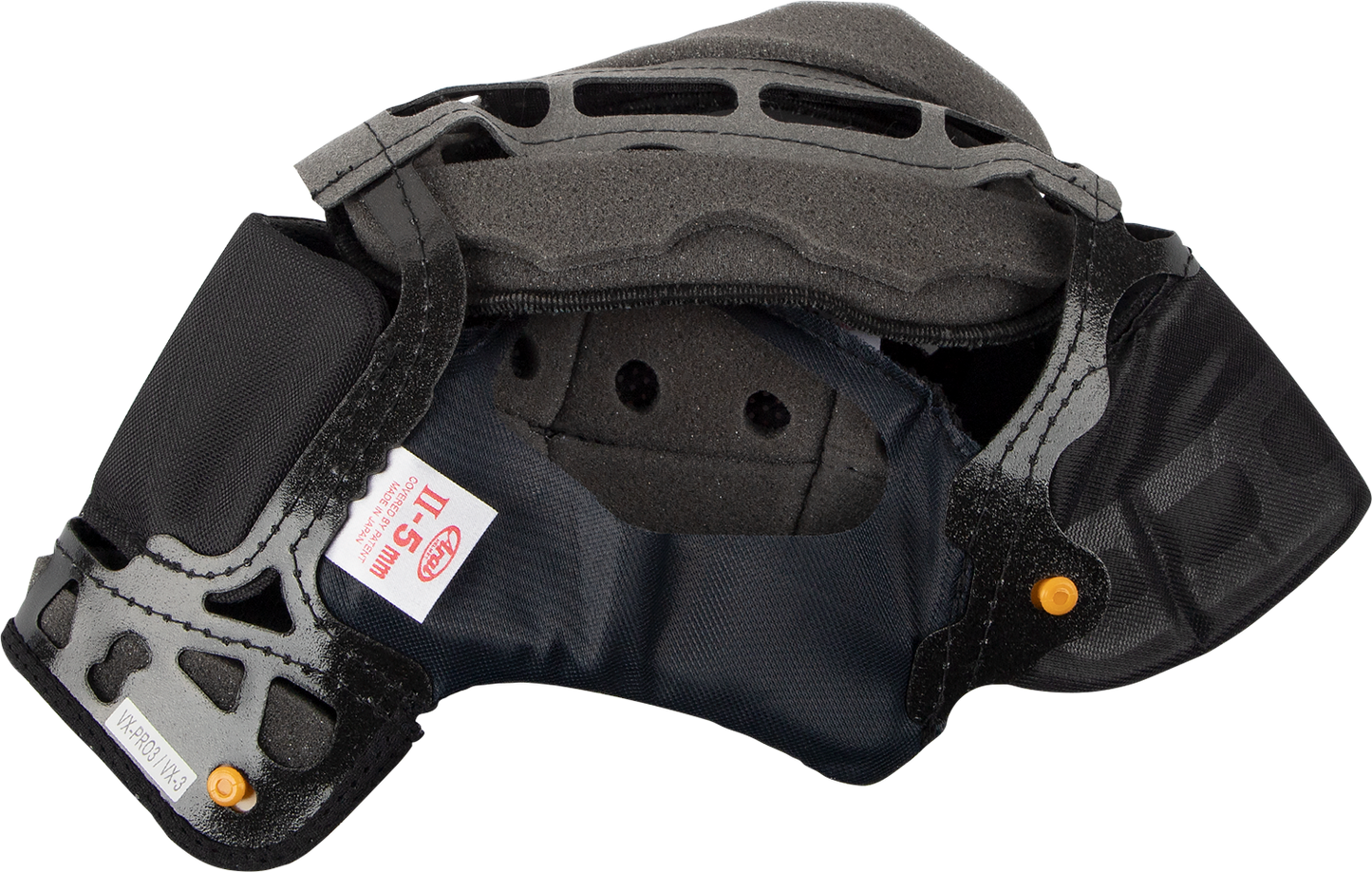 ARAi Helmets XD-4, VX-Pro3, VX-Pro4 interior pad replacement liner showing close-up of helmet interior padding.