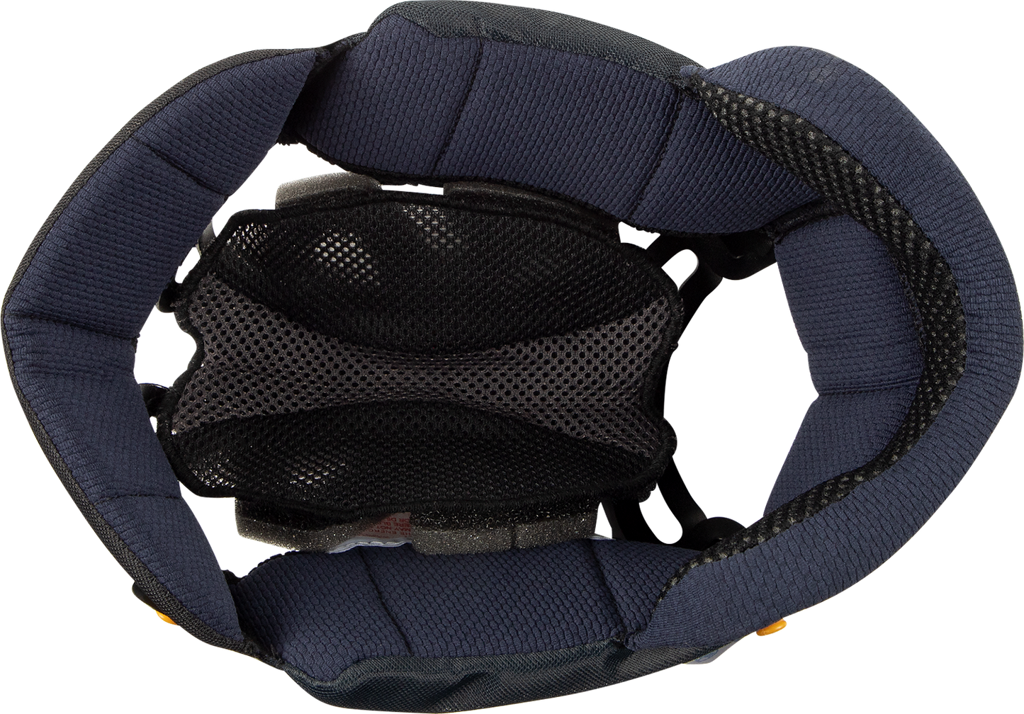 ARAÍ Helmets Corsair-X, Signet-X, Defiant-X interior pad EP III 7mm, close-up of foam padding and branding details.