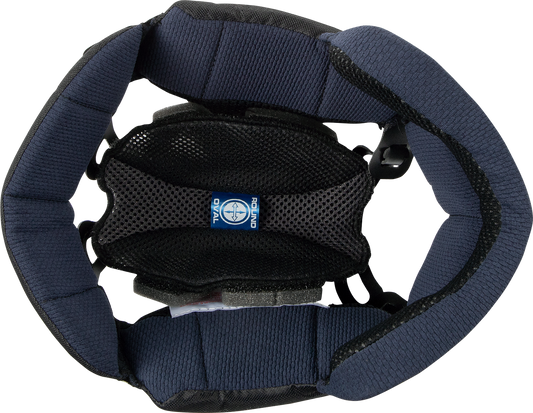 ARAi HELMETS Quantum-X interior pad EP V 10mm, showing the soft foam padding inside the helmet for comfort and fit.