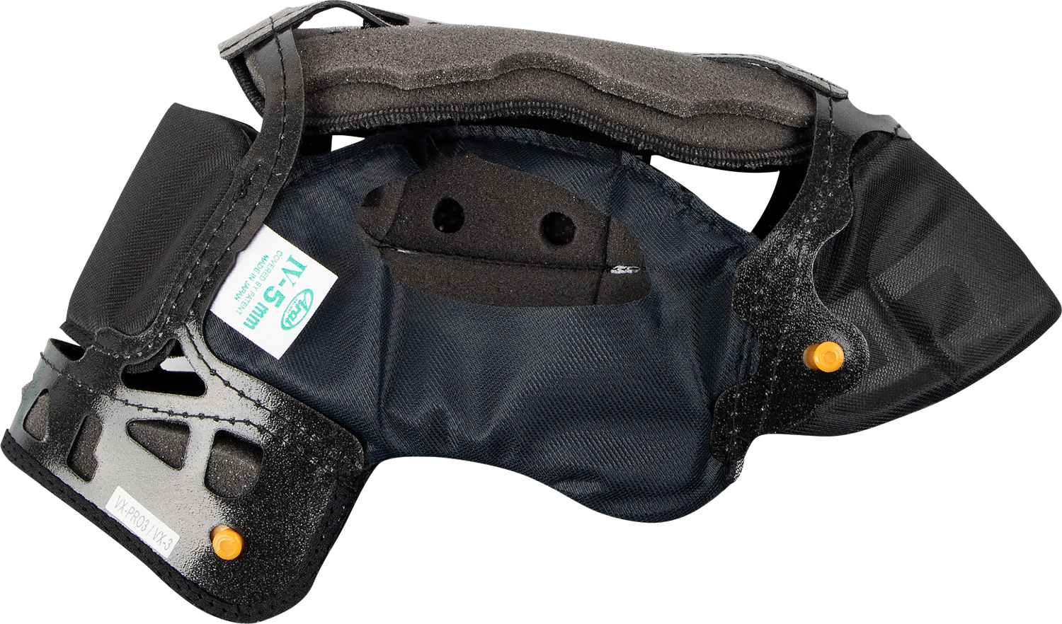 ARAÏ Helmets XD-4, VX-Pro3, VX-Pro4 interior pad with 5mm thickness, part number 07-5571, showing soft padding inside helmet.