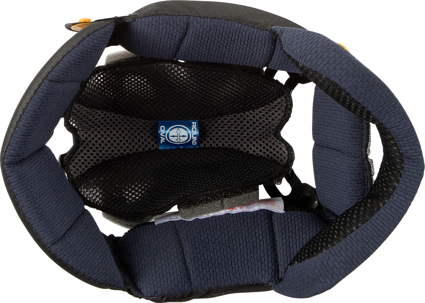 ARAI Helmets Quantum-X interior pad with 10mm thickness, part number 07-5812, showing the breathable and cushioned interior padding.