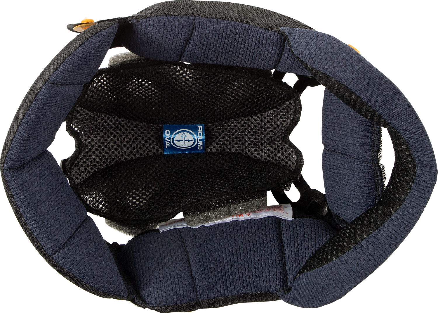 ARAI Helmets Quantum-X interior pad with 10mm thickness, part number 07-5812, showing the breathable and cushioned interior padding.