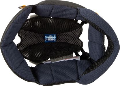 ARAI Helmets Quantum-X interior pad with 10mm thickness, part number 07-5812, showing the breathable and cushioned interior padding.