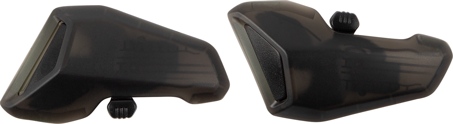 ARAÏ Helmets Quantum-X, Signet-X & Defiant-X tinted frost top front intake vent set on helmet showing vent details.