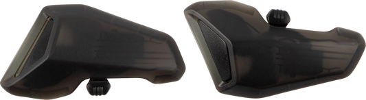 ARAÏ Helmets Quantum-X, Signet-X & Defiant-X tinted frost top front intake vent set on helmet showing vent details.