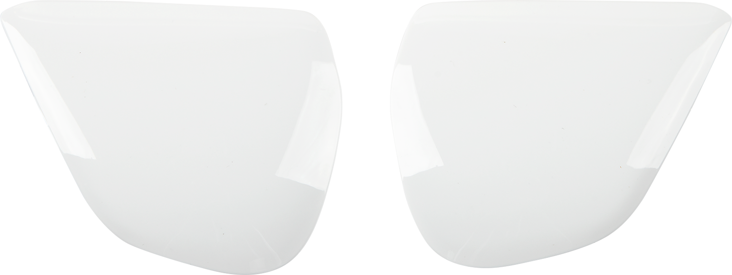 White Arai Helmets VAS Holder and Pod Set, part 02-5428, shown on a plain background with detailed components.