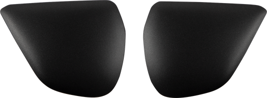Arai Helmets VAS Holder/Pod Set in Black Frost, designed for secure attachment and sleek appearance on motorcycle helmets.
