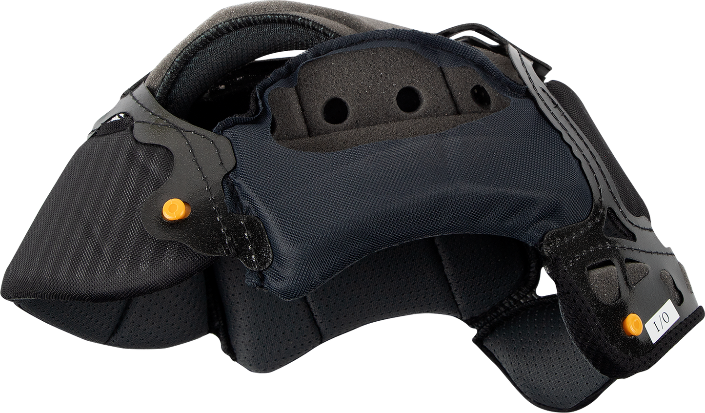 ARAÏ HELMETS XD-4, VX-Pro3 & VX-Pro4 interior pad with 10 mm thickness, showing close-up of foam padding and helmet lining.