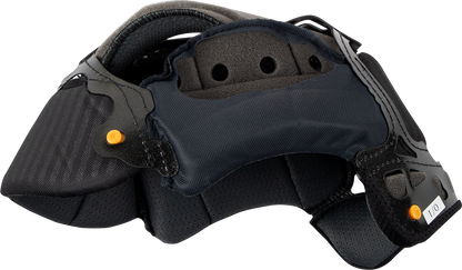 ARAÏ HELMETS XD-4, VX-Pro3 & VX-Pro4 interior pad with 10 mm thickness, showing close-up of foam padding and helmet lining.